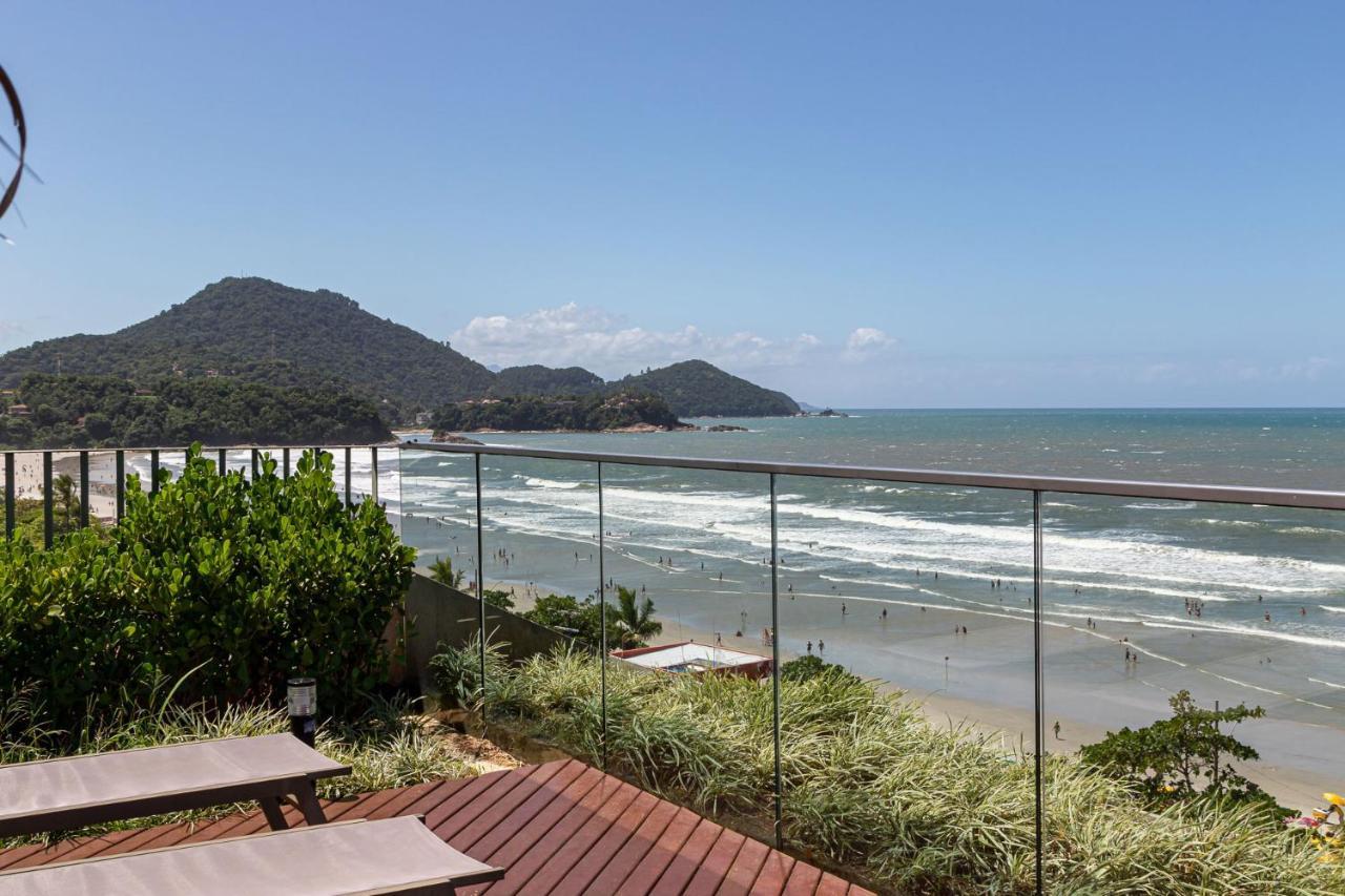 Apto Beira Mar C Wi Fi Na Praia Grande Ubatuba Sp Exterior foto